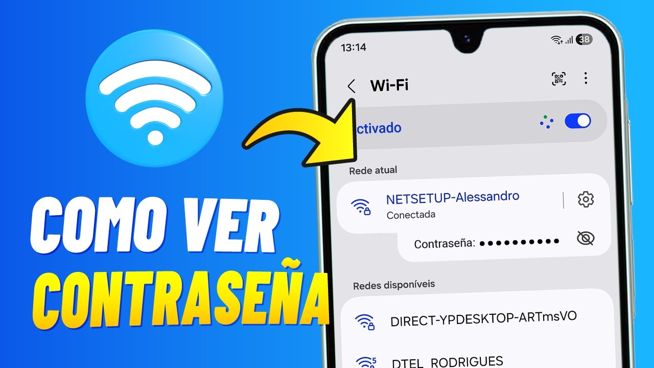 Como VER LA CONTRASEÑA Del WIFI Que Estoy Conectado en Mi Celular - 2026