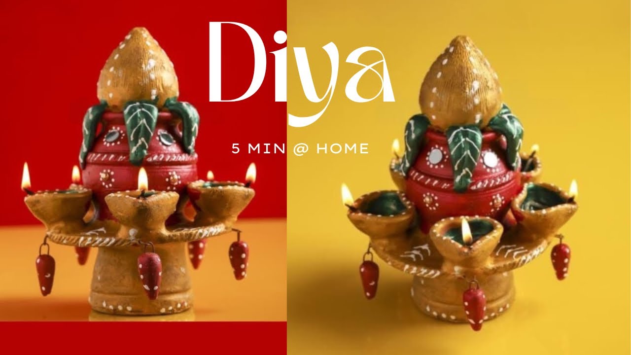 Diwali waste Diya reuse idea | best use of waste Diya | New idea with old diya