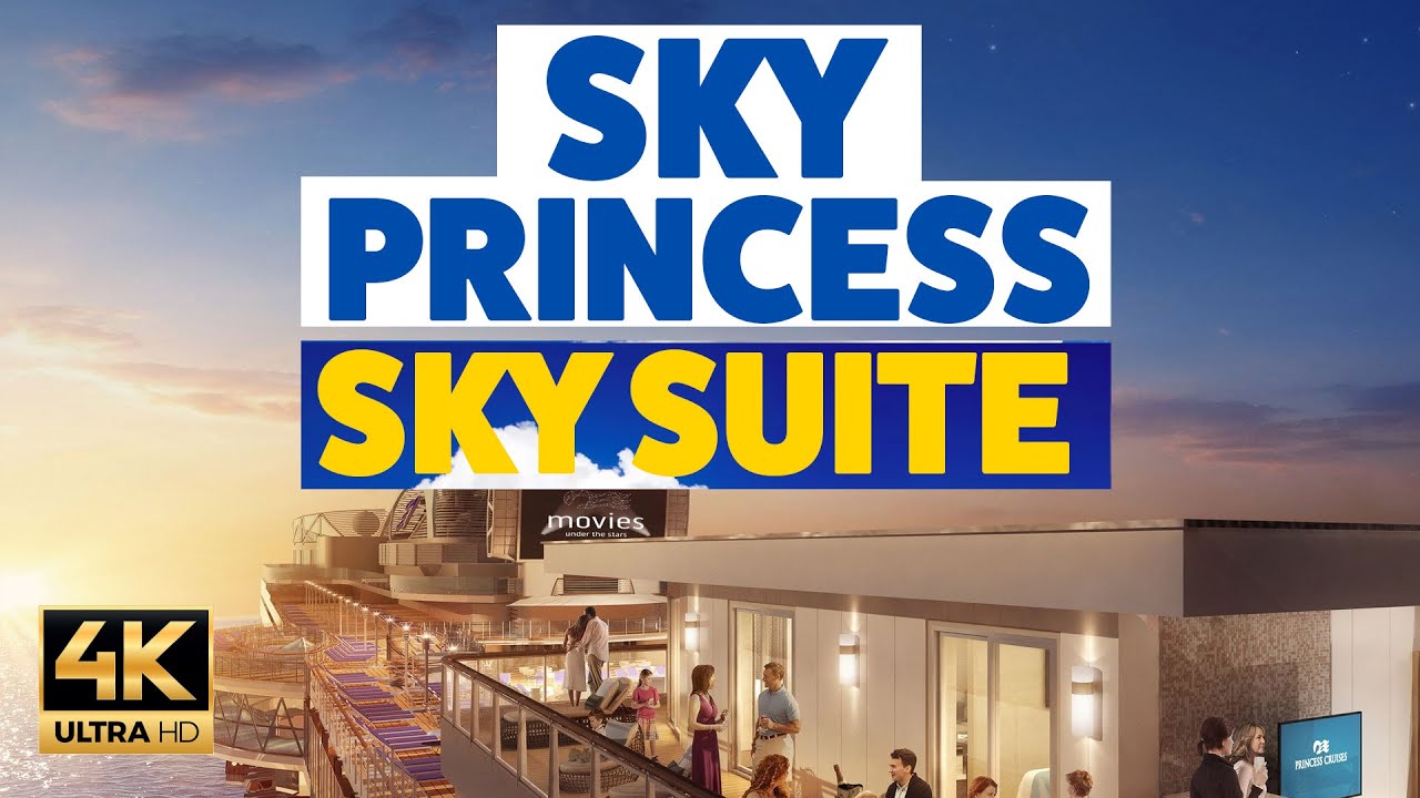 Sky Suite on Sky Princess the LARGEST balcony at sea!
