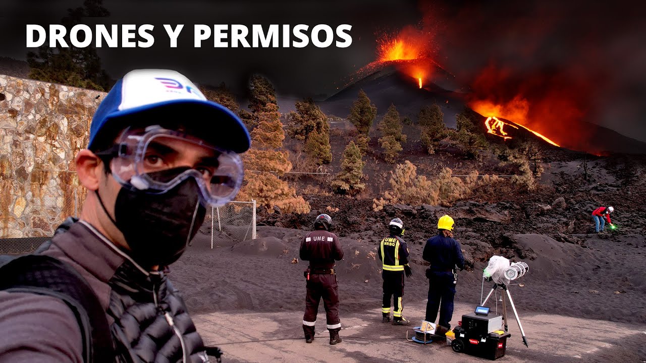 Videoblog 2 - DRONES y PERMISOS en el VOLCÁN de La Palma