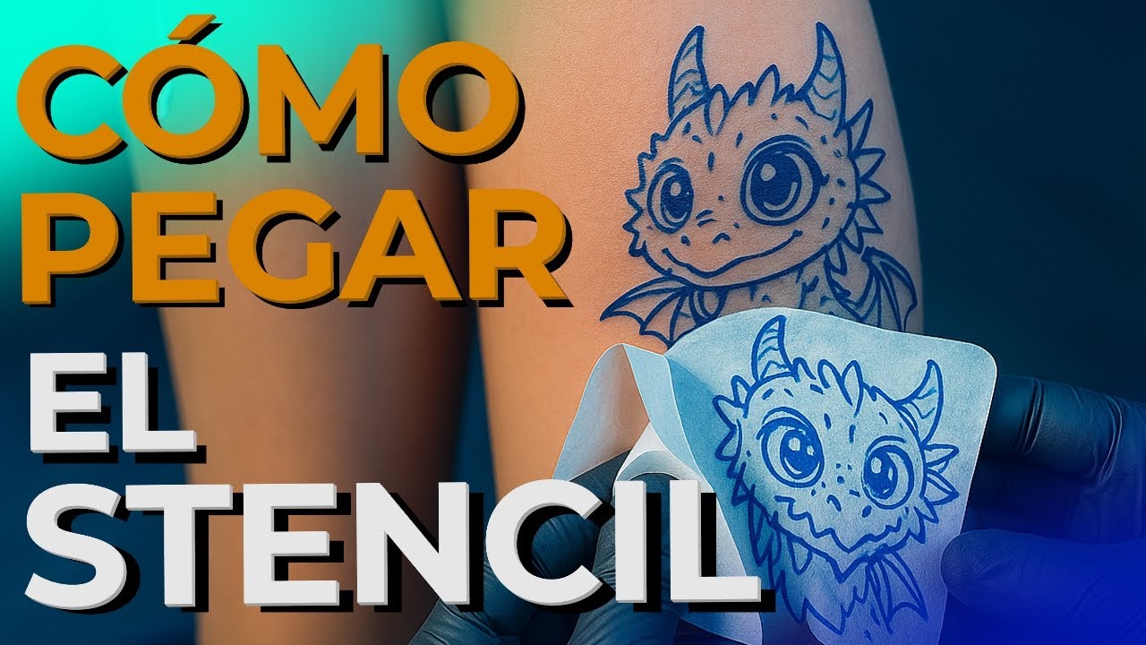 ¡Cómo se Pega un Stencil PROFESIONAL?!  | Guía paso a paso🔥🔥🔥