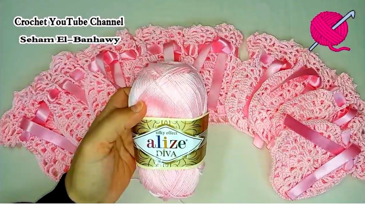 أكياس توزيعات كروشية للسبوع Gift Bags Crochet/قناة #كروشيه_يوتيوب