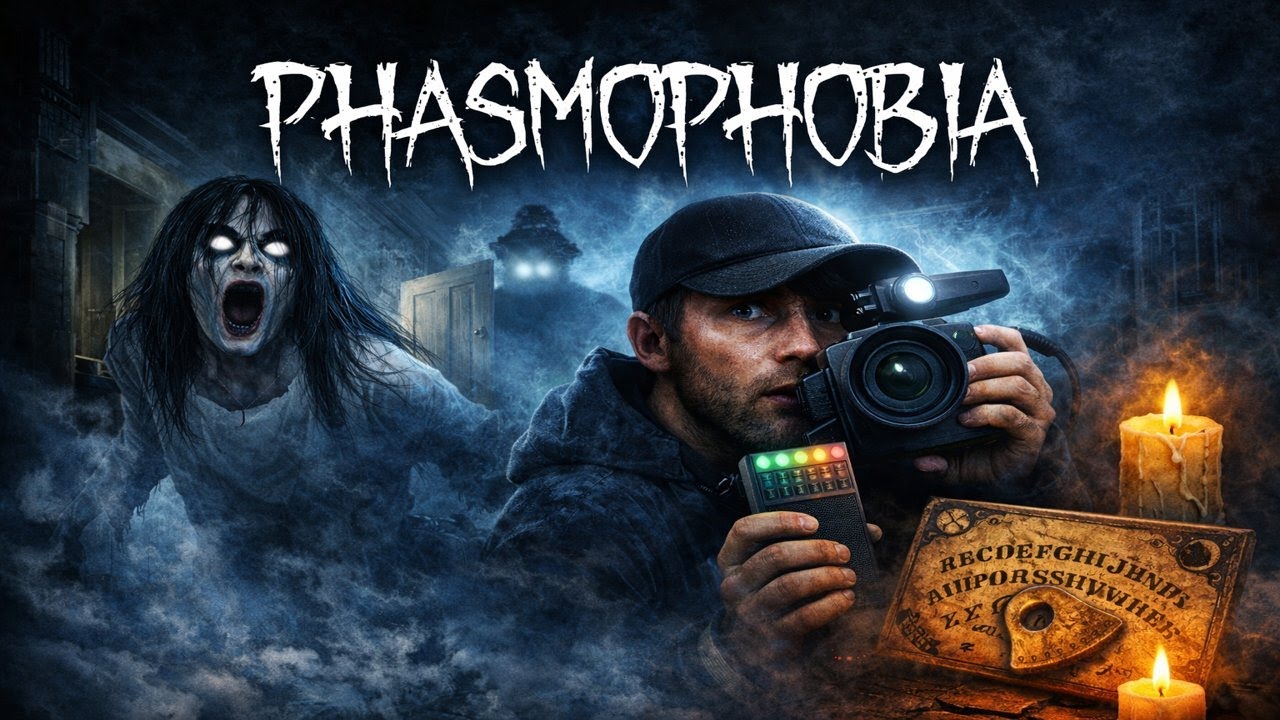 Böyle hayalet olmaz olsun (phasmophobia)