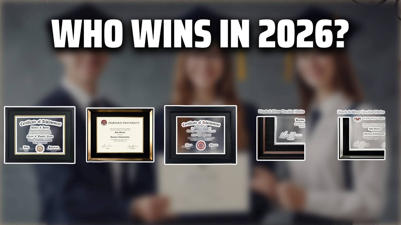 The Top 5 Best Diploma Frame in 2026 - Must Watch Before Buying!