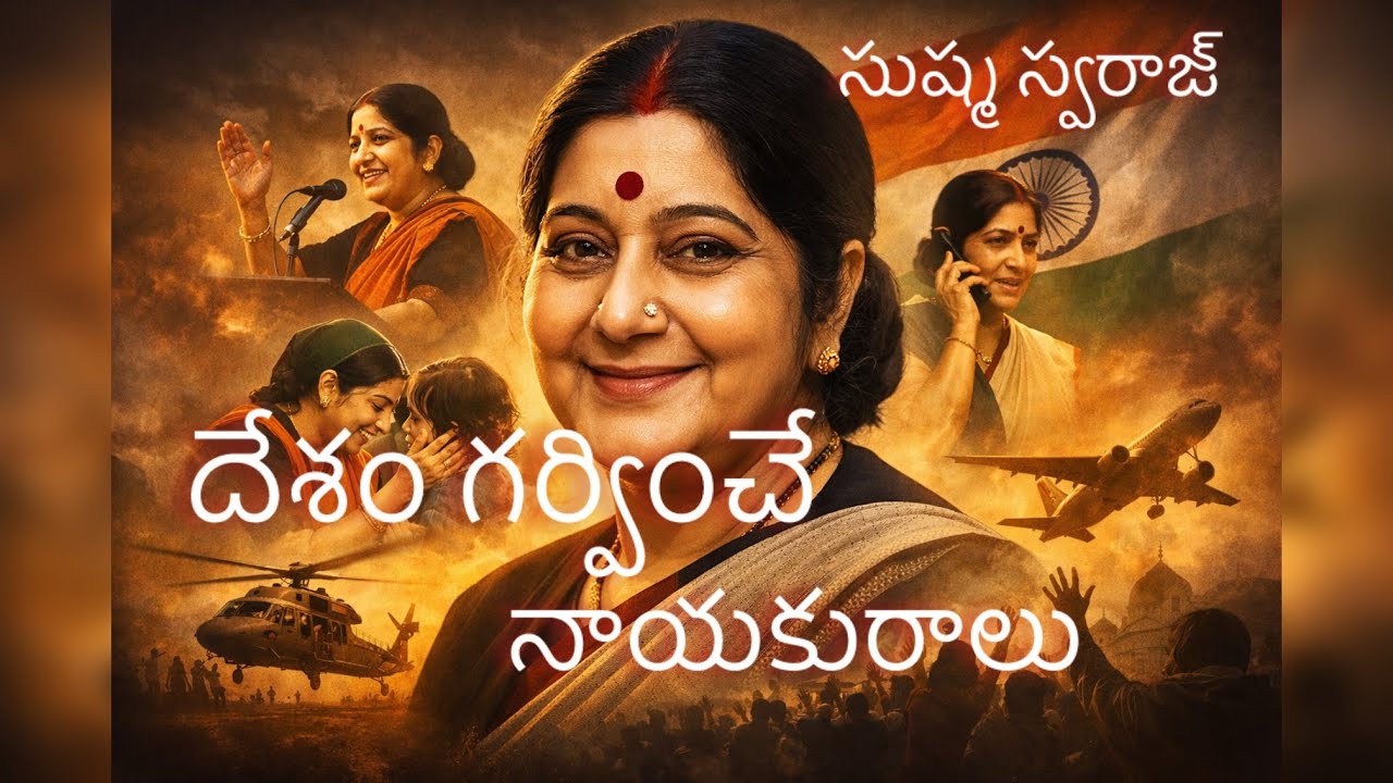 పీపుల్స్ మినిస్టర్ ఆఫ్ ఇండియ…రాజకీయాల్లో మానవత్వం -సుష్మ స్వరాజ్ 