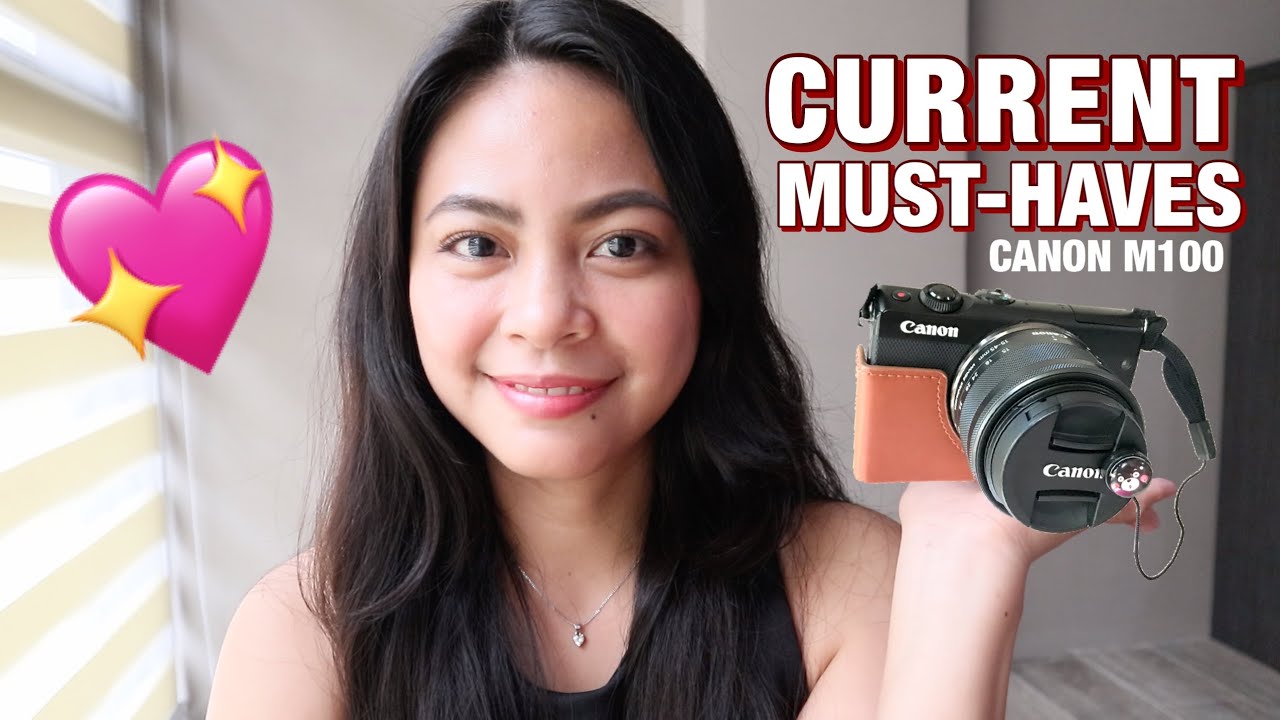 MY CAMERA ACCESSORIES / CURRENT MUST-HAVES (CANON M100) ❤︎ | Emmy Lou