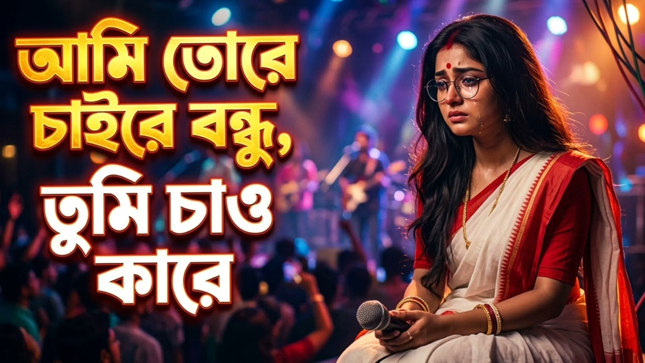 আমি তোরে চাই রে বন্ধু তুমি চাও কারে। Ami tore chai re bondhu Tumi Chau kare.