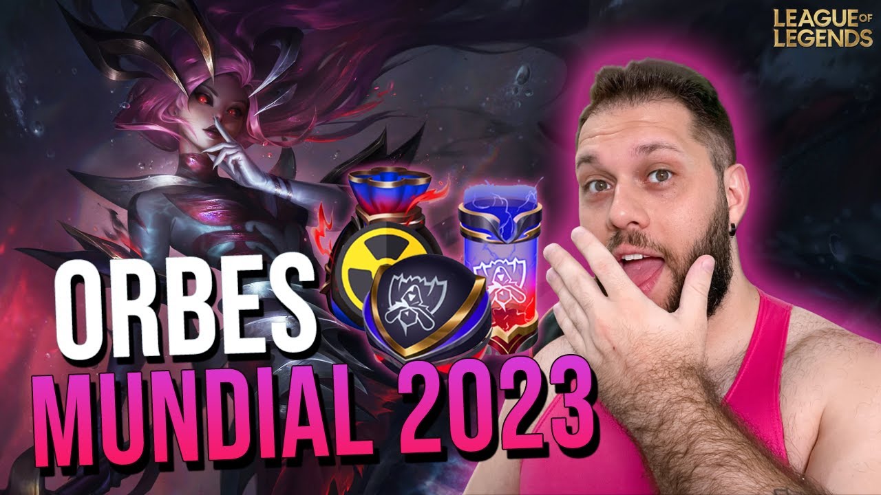 ABRINDO AS NOVAS ORBES DO MUNDIAL 2023 | WORLDS 2023 - League of Legends - Rafofael