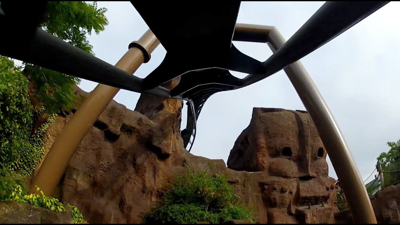 Black Mamba Complete Roller Coaster POV Phantasialand Germany