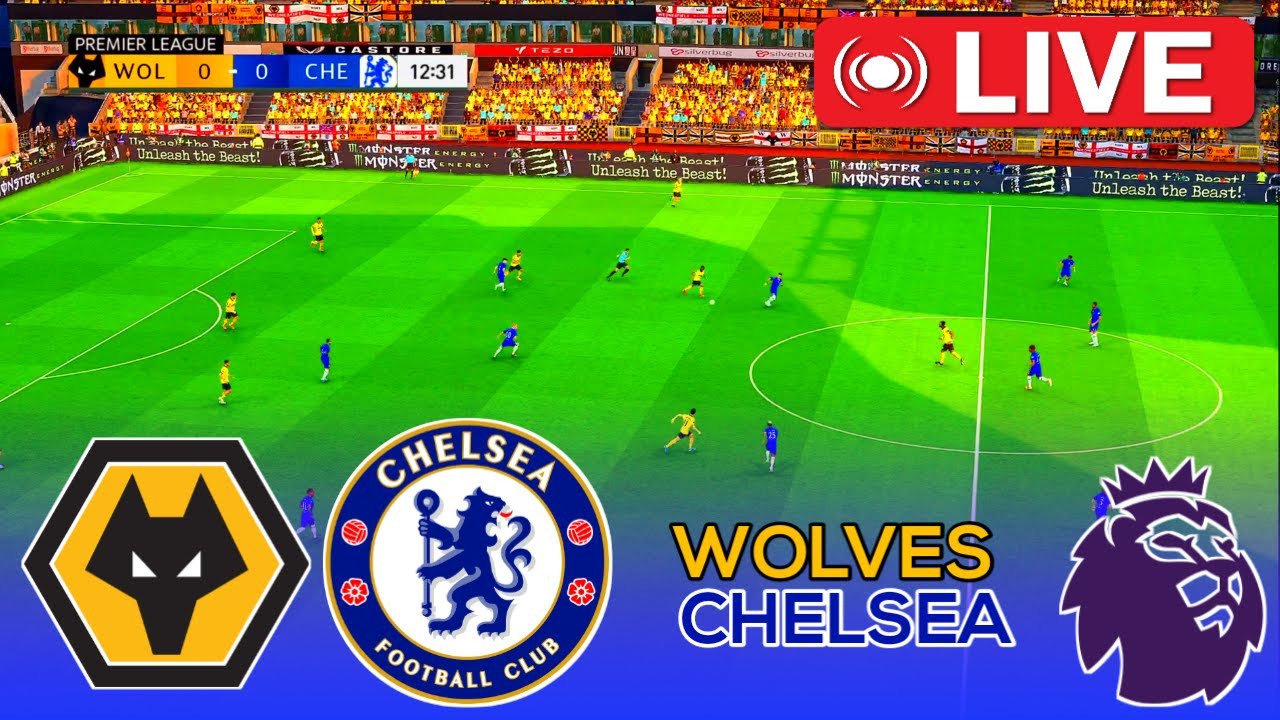 🔴LIVE : Wolves vs Chelsea - Premier League 2026 | Football Simulation | PES 21