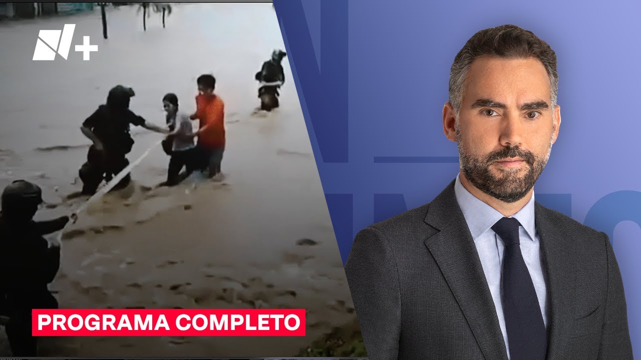 John colapsa Acapulco y enfila hacia Michoacán | En Punto con Enrique Acevedo - 26 septiembre 2024