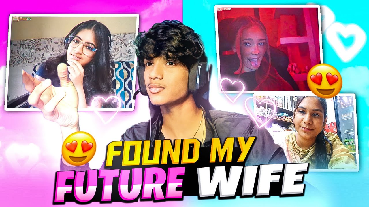 😨Found My Future Wife❤️‍🩹| Flirting With Cute Girls🤭| My Love on OMEGLE✨💗| in Telugu #dfg #freefire