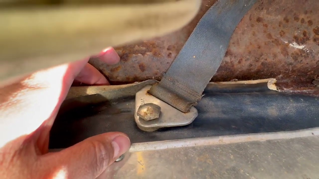 1965 Mustang Seatbelt Bolt Location