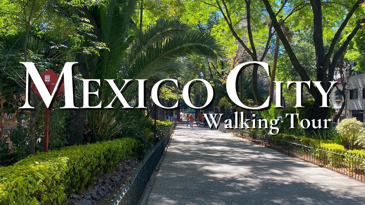 Mexico City Walking Tour 4K with Immersive Sounds