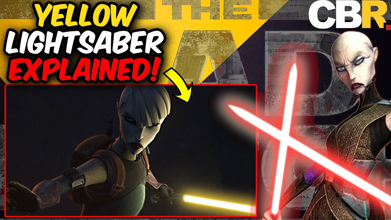 Star Wars: Asajj Ventress New Lightsaber Color EXPLAINED!
