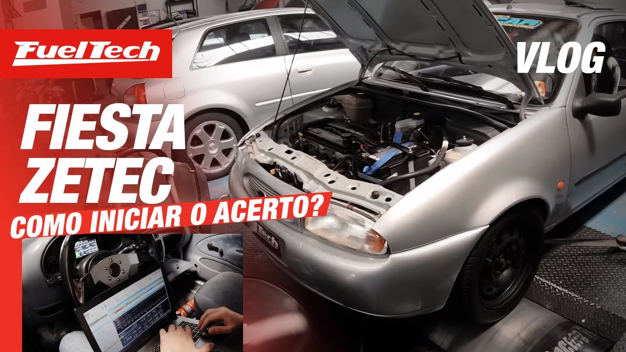 VLOG FIESTA ZETEC NO DINAMÔMETRO, COMO INICIAR O ACERTO?