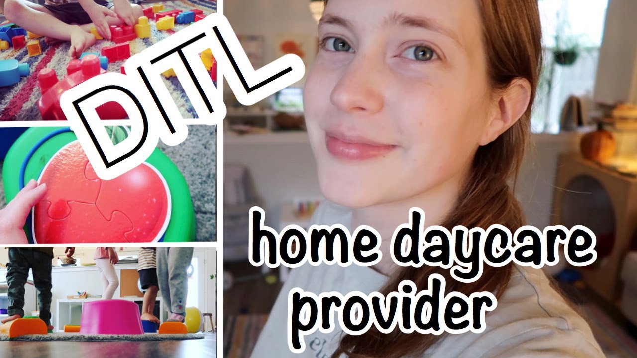 A Day In The Life of a HOME DAYCARE PROVIDER | 8 Kids Under 5!