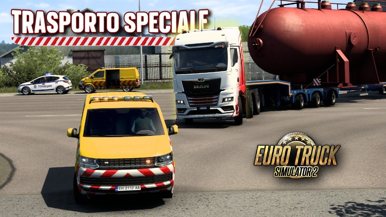 TRASPORTO SPECIALE con il NUOVO MAN TGX GX!