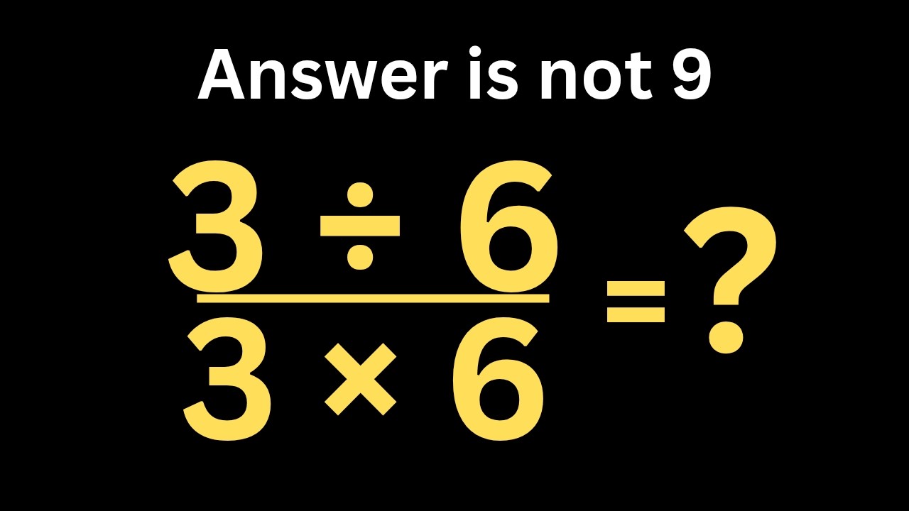 Maths Olympiad | can you solve this question?