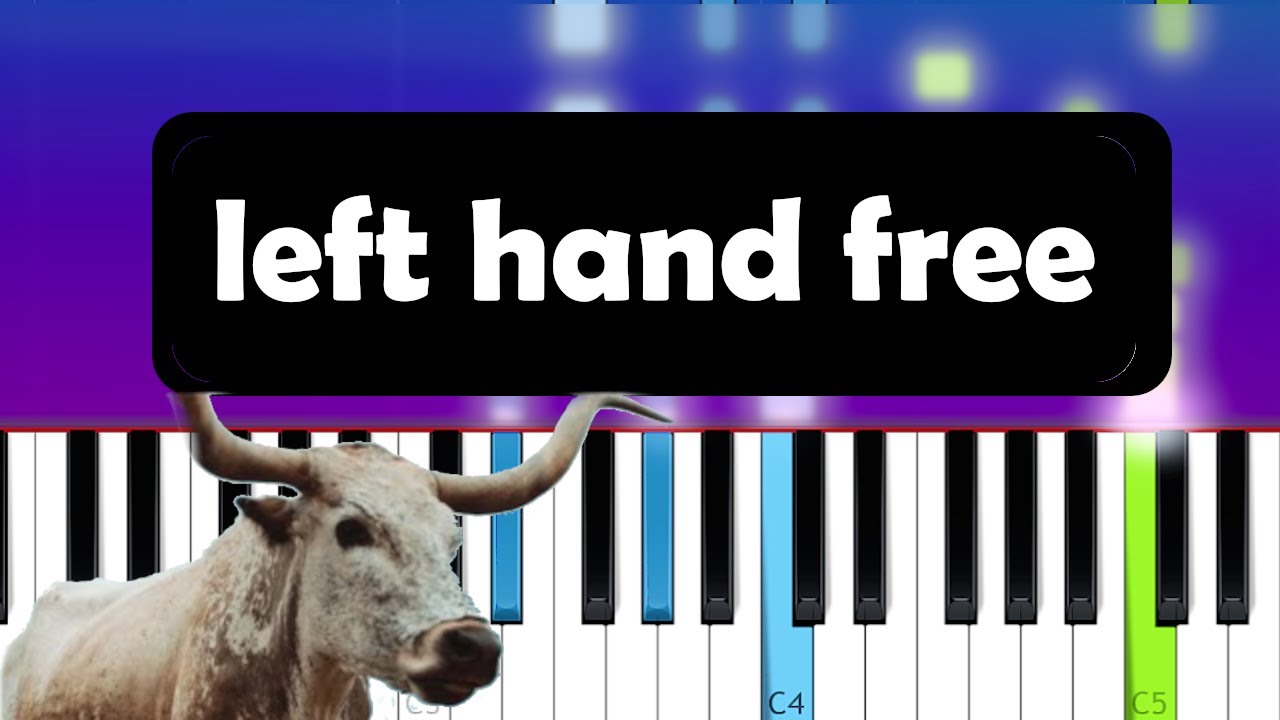 alt-J - Left Hand Free (Piano Tutorial)