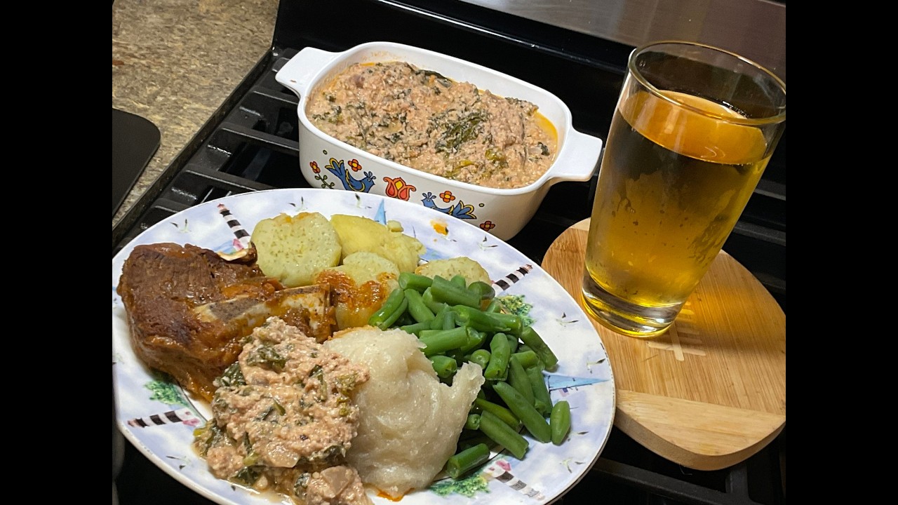 Cooking and eating the African way is live! cook and eat with me lovely ones