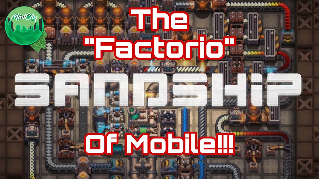 Sandship: Crafting Factory Is The Factorio of Mobile! (First Impressions)