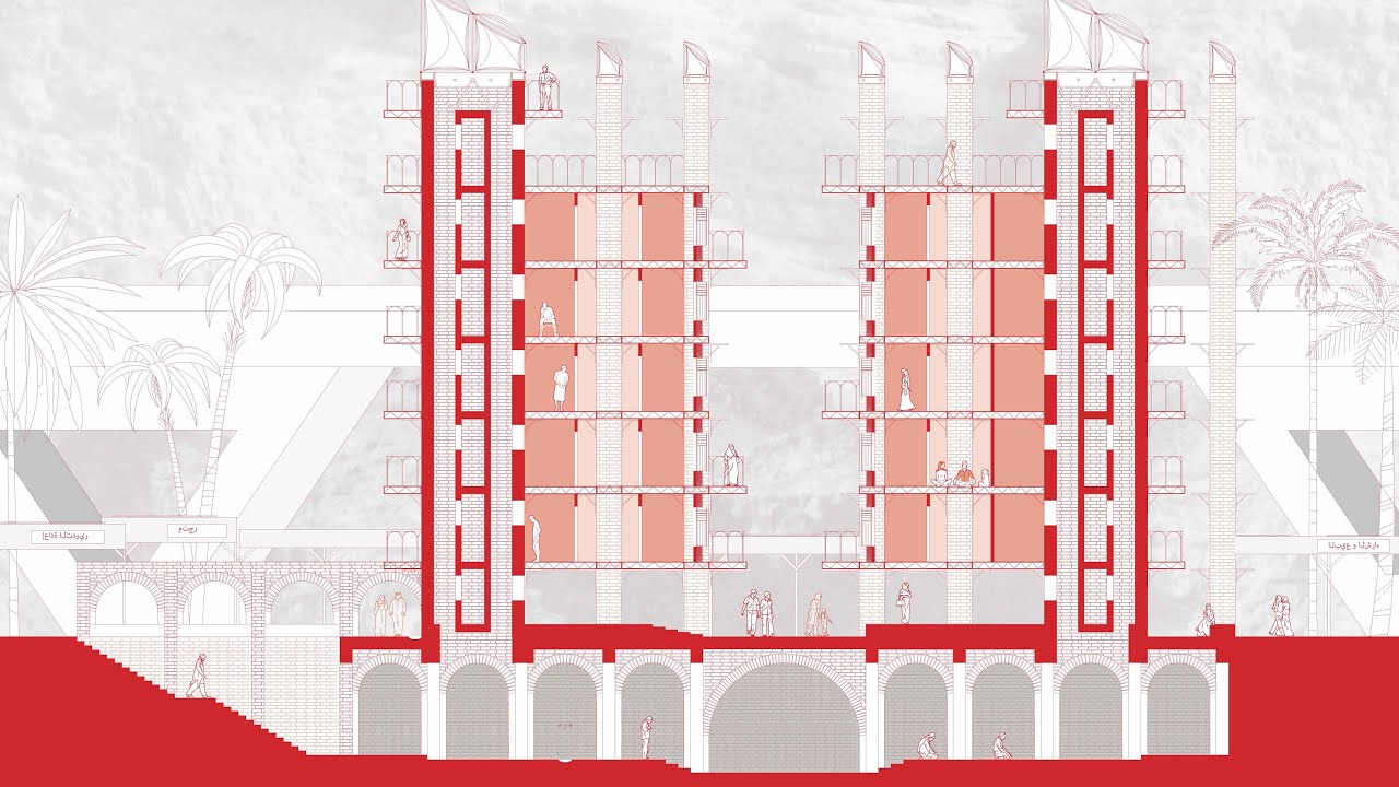 Bayt - A new form of housing in Cairo: Thesis Presentation by Adam Linde Nielsen