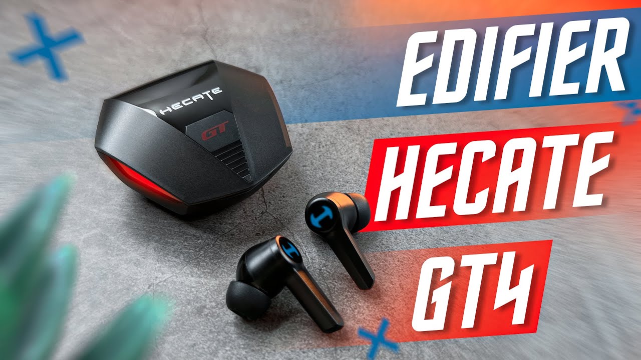 ИГРОВОЙ ТОП 🔥 БЕСПРОВОДНЫЕ НАУШНИКИ EDIFIER HECATE GT4 TWS True Wireless Gaming Earphones 45ms RGB