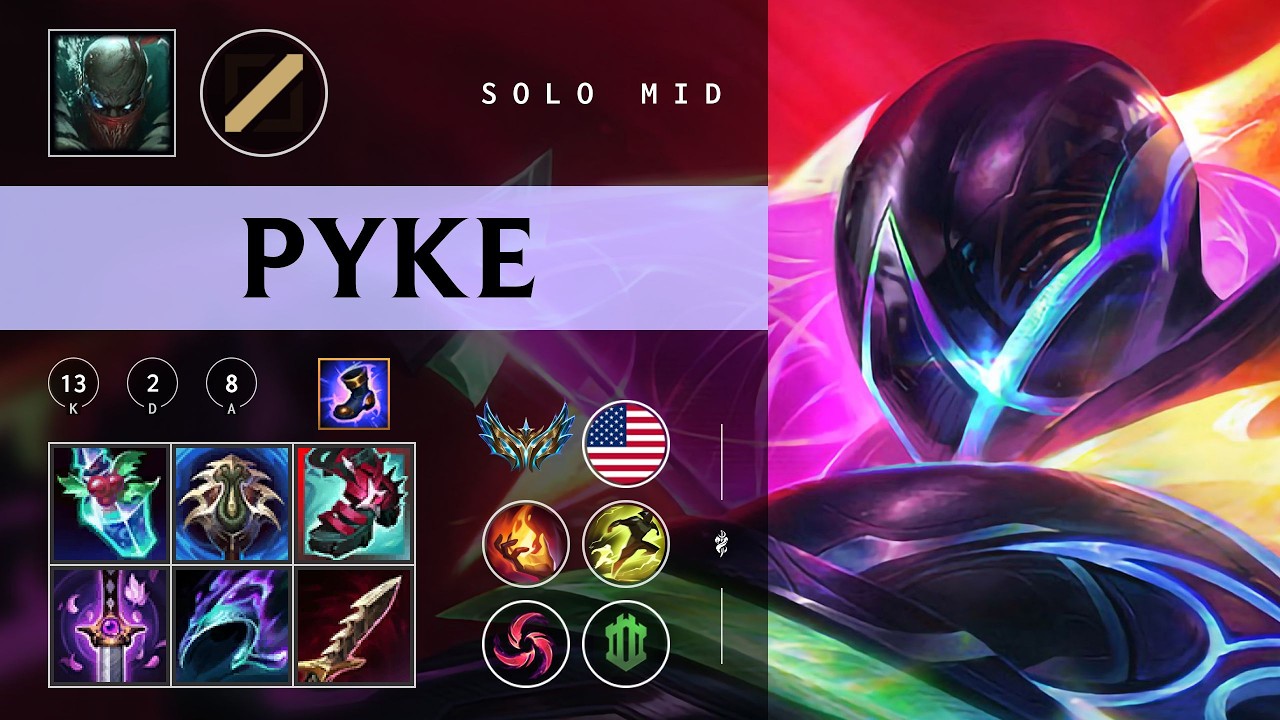 Pyke Mid vs Anivia - NA Challenger Patch 26.03