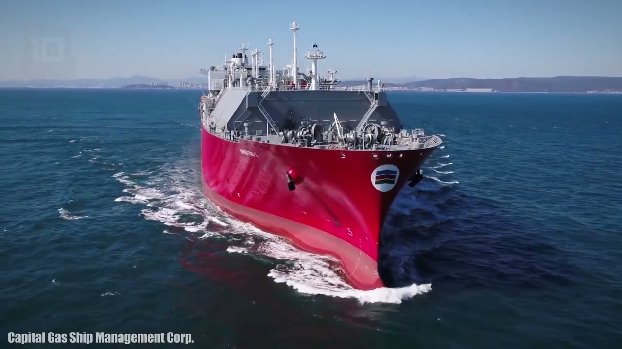 10 Biggest Natural Gas Tankers in the World - LNG Carriers