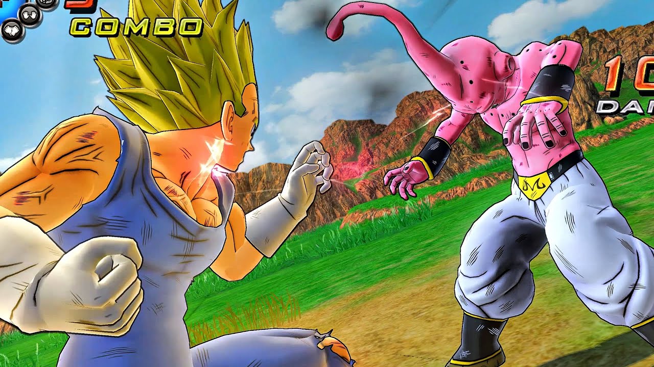 Dragon Ball Z Ultimate Tenkaichi - MAJIN VEGETA vs KID BUU [Requested] #dragonballzultimatetenkaichi