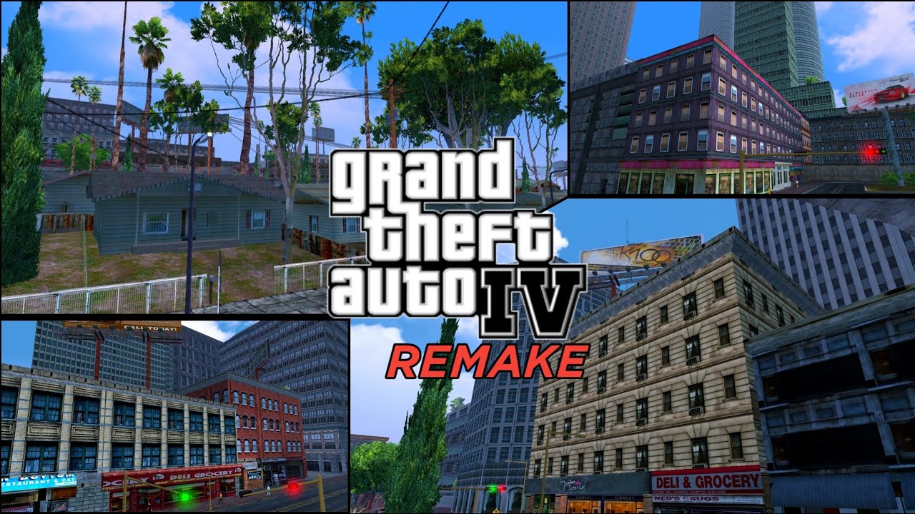 GTA IV RETEXTURED REMAKE GTA SA ANDROID