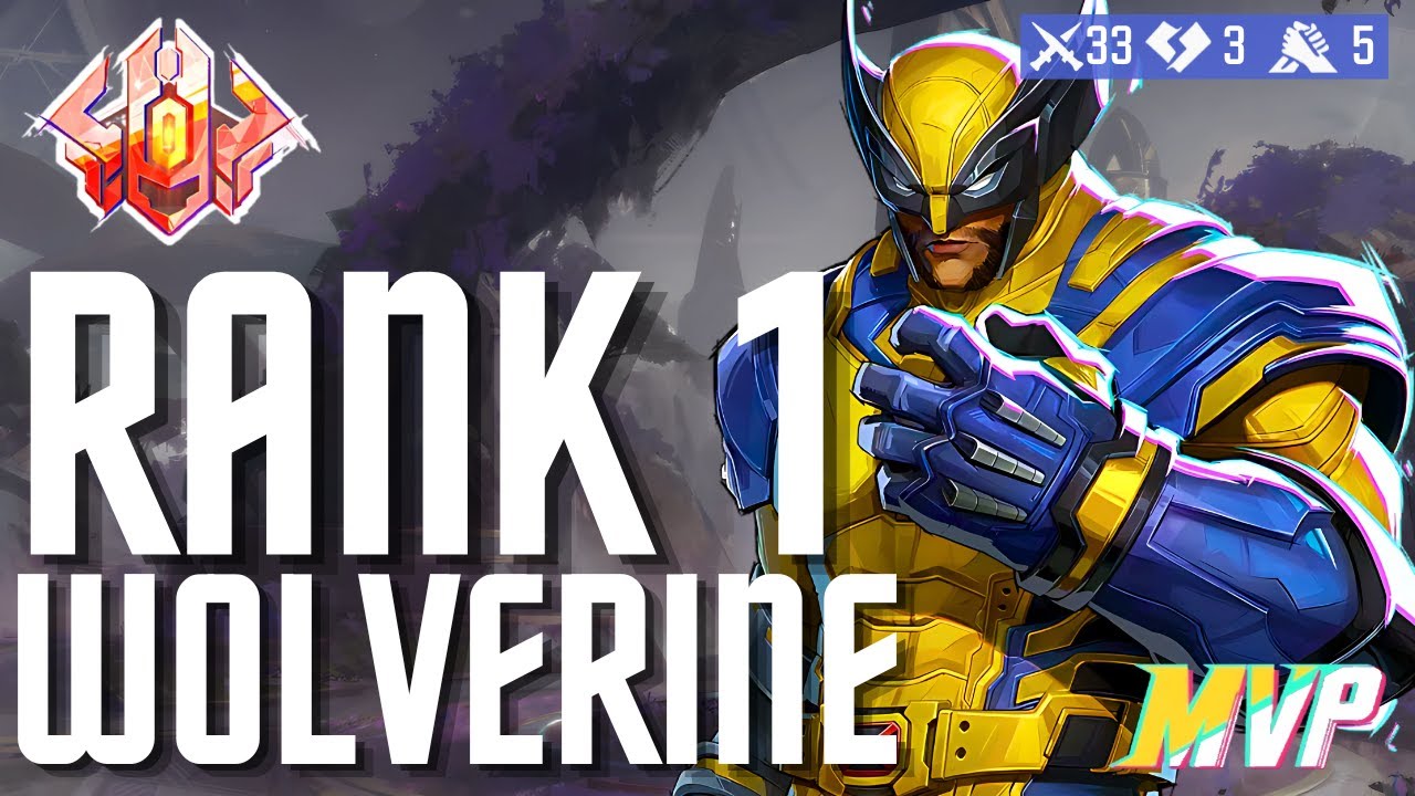 boostain | Rank 1 Wolverine Gameplay | Season 5 | Marvel Rivals