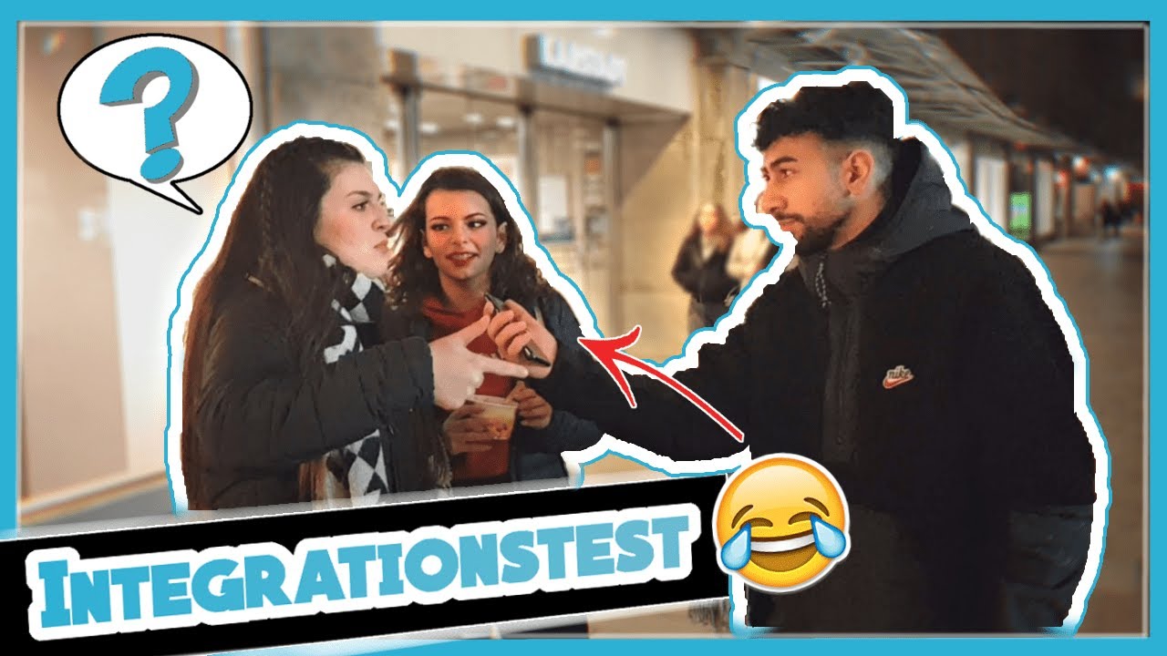 INTEGRATIONSTEST IN BREMEN - (LACHFLASH PUR) 😂 ! | by HAZUNAS (Street Comedy Umfrage 2020)