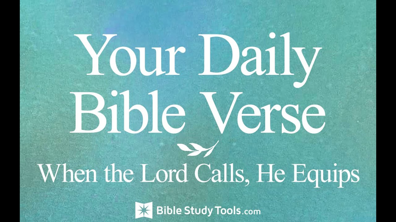 When the Lord Calls, He Equips