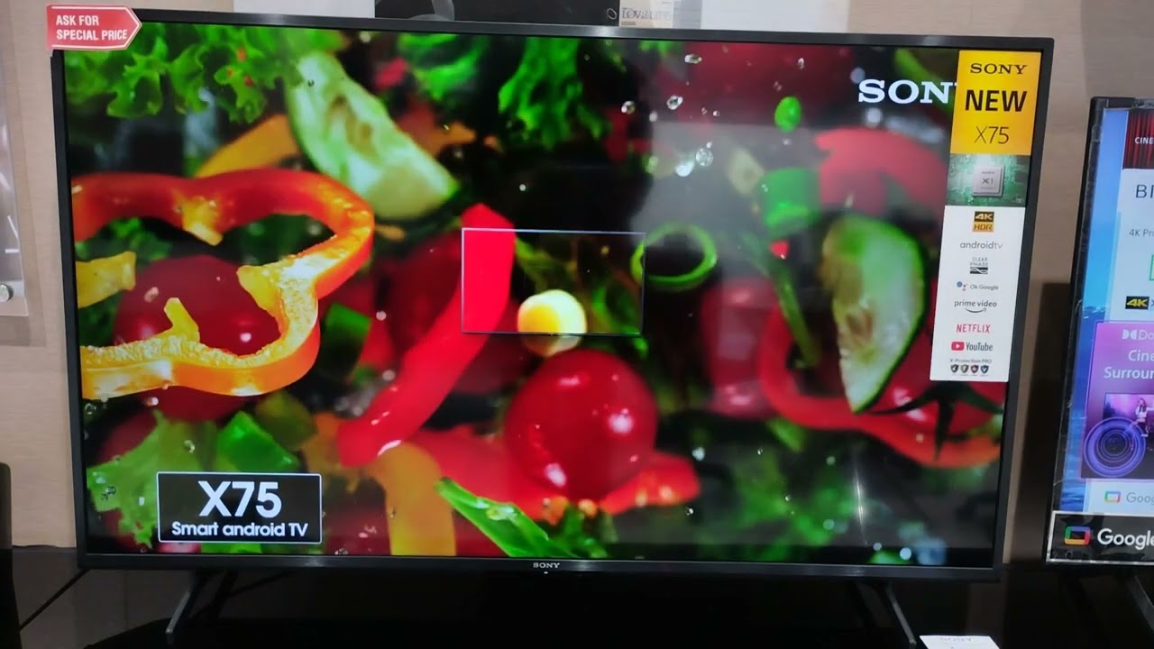 SONY 50X75 4K ANDROID TV