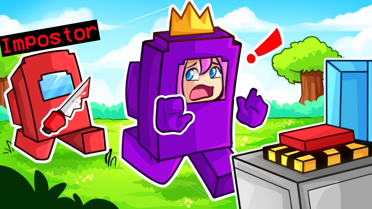 ¡REUNIÓN de EMERGERCIA! ¡El IMPOSTOR ME PERSIGUE! AMONG US en MINECRAFT