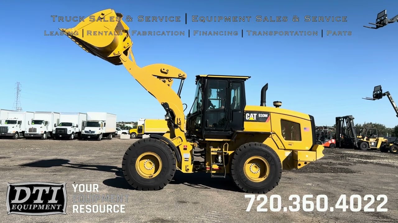 Caterpillar 930M Front End Loader Operation