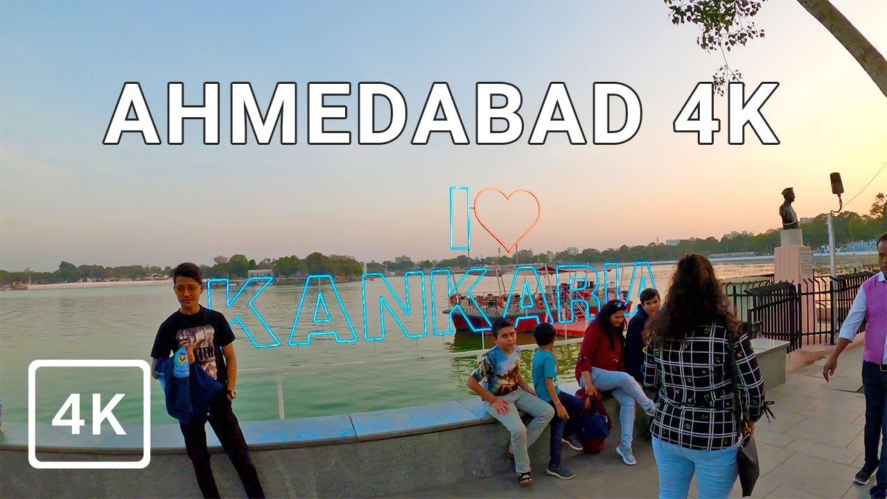 Kankaria Lake Ahmedabad Walking Tour 4K | Things to do In Ahmedabad , IN