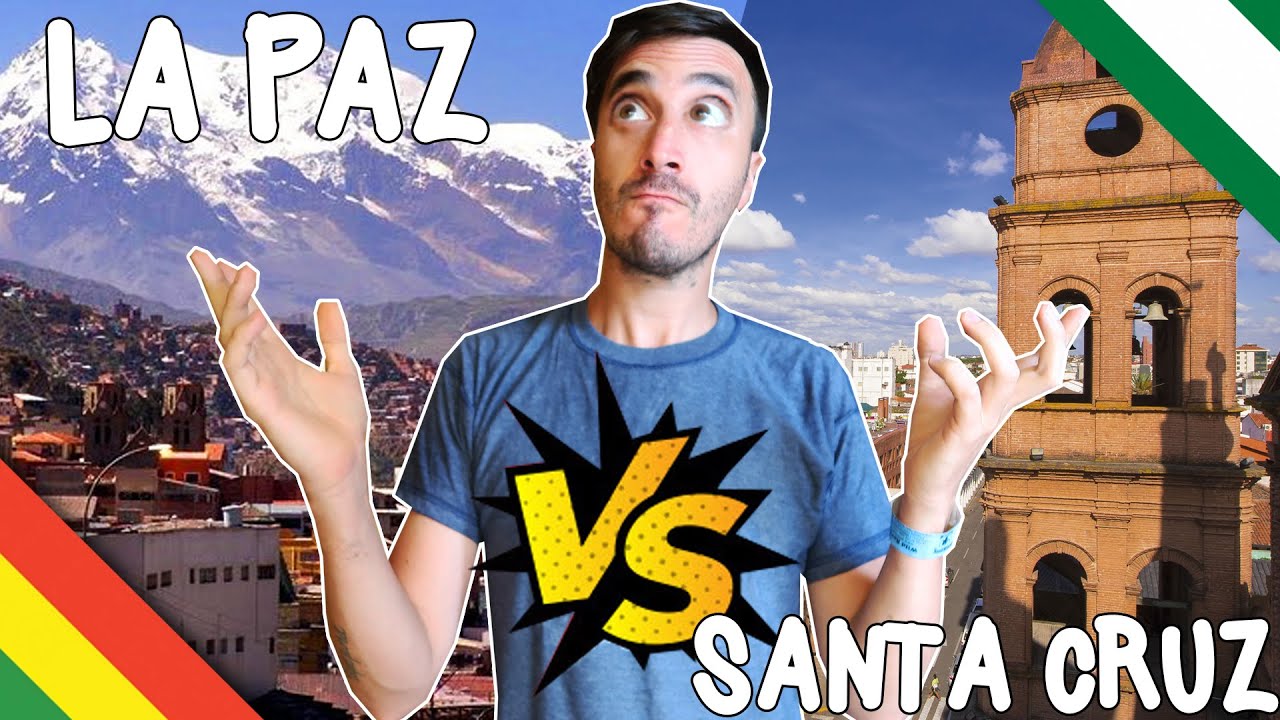 Diferencias entre LA PAZ y SANTA CRUZ ¿qué tan PARECIDOS son? Por un ARGENTINO