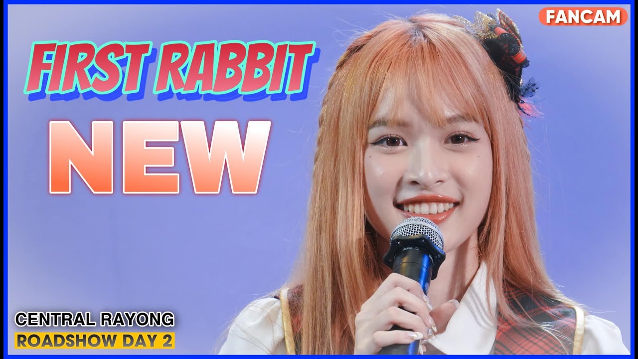 [Fancam 4K 60p] NEW BNK48「First Rabbit」Roadshow - Central Rayong 22.10.2023