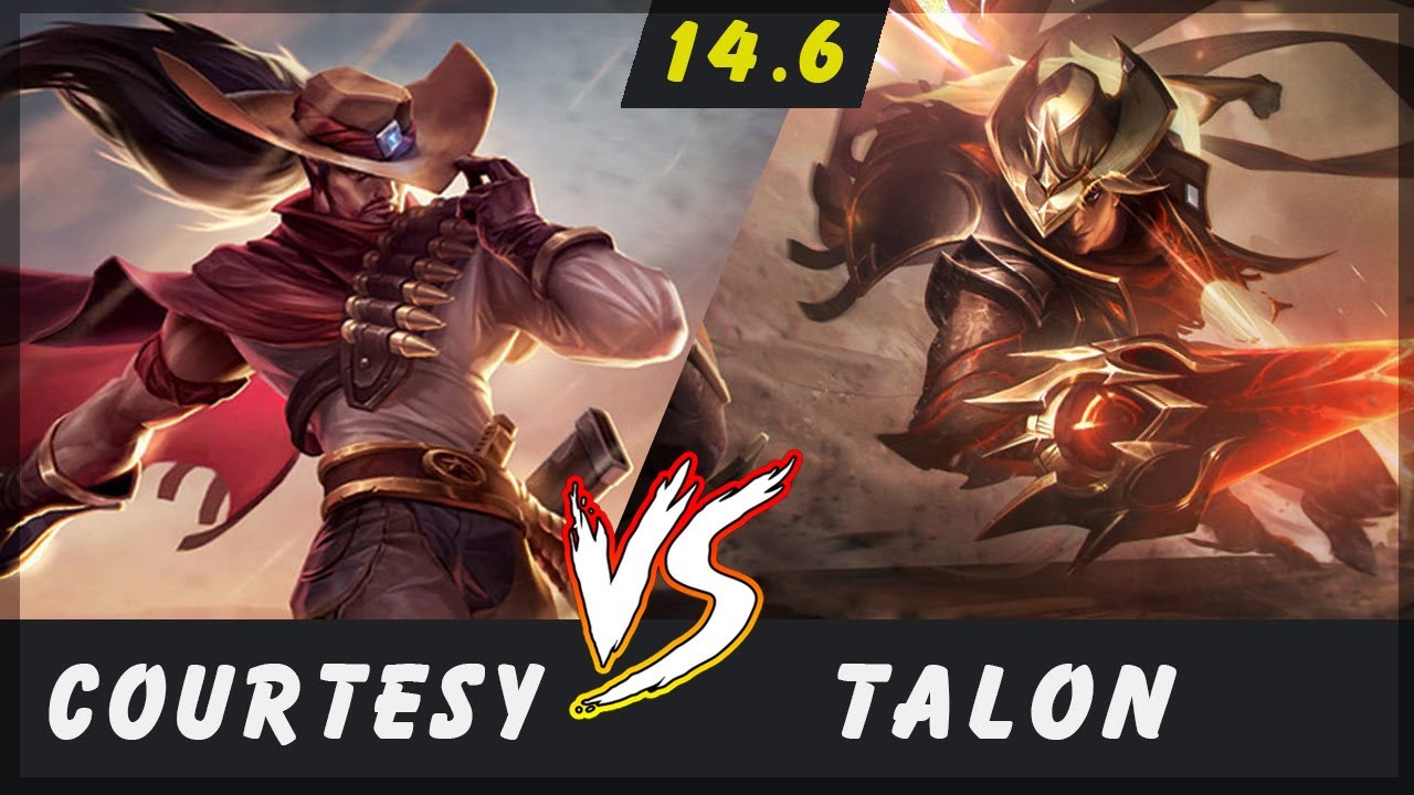 Courtesy - Yasuo vs Talon MID Patch 14.6 - Yasuo Gameplay