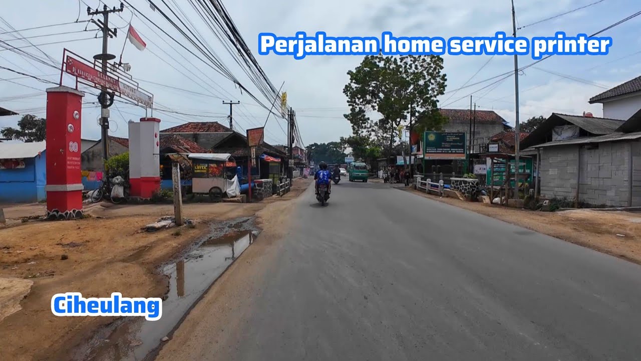 Perjalanan home service printer ke Ciparay