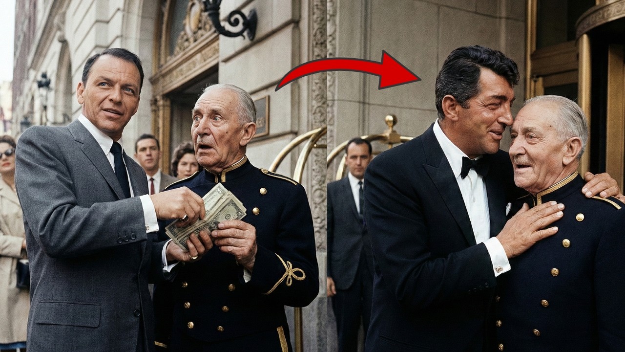 Frank Sinatra descobriu o que Dean Martin fez por um porteiro doente — O valor da gorjeta CHOCA até