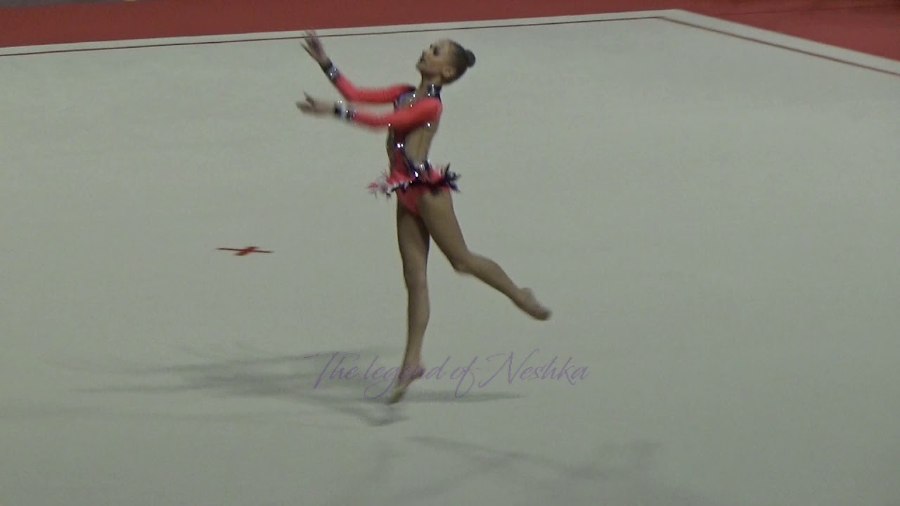 Anastasia MAZZONI corpo libero - 2° prova Serie A2 2016 Ancona