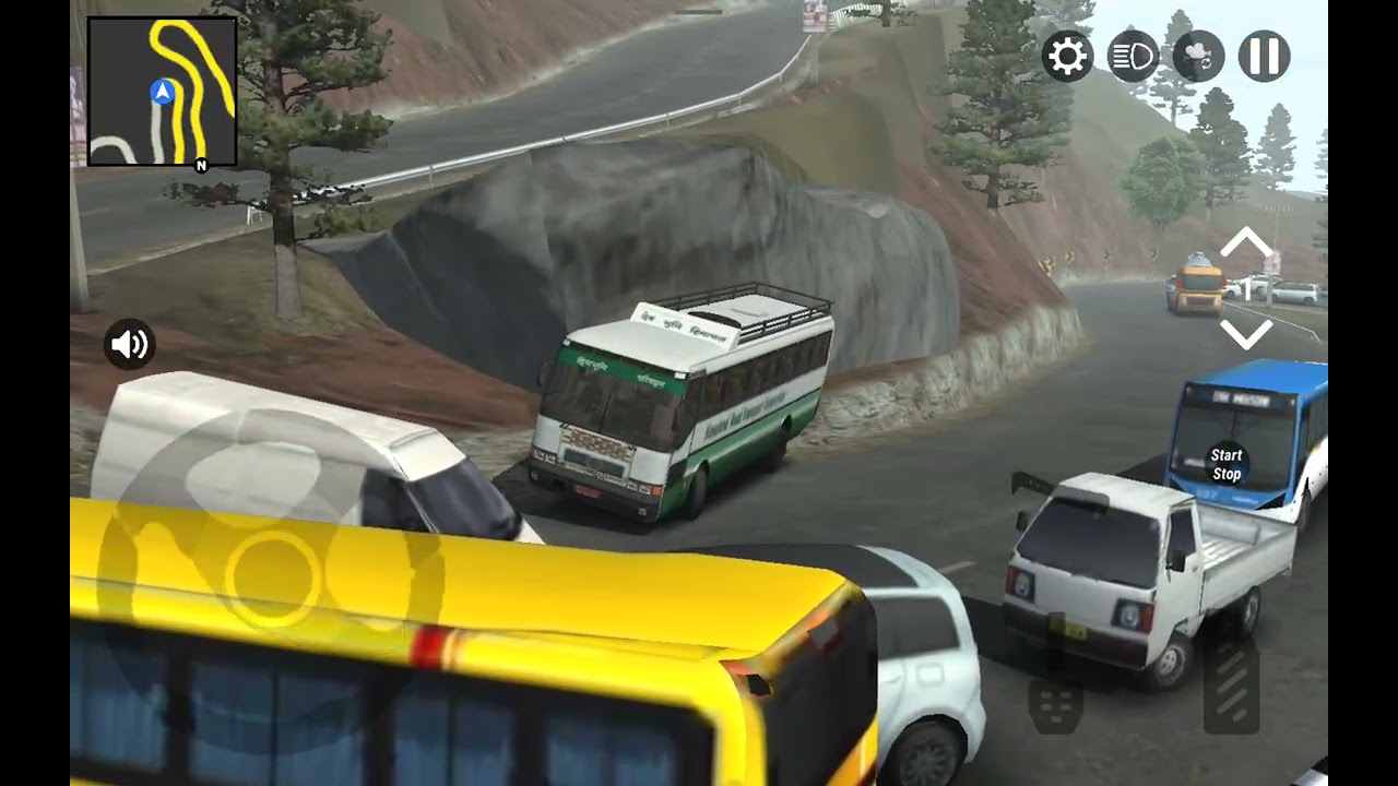 I drive Indian bus part-7 | level-13 to 15 | indian bus simulator | bus simulator | gaming @REO-g8p