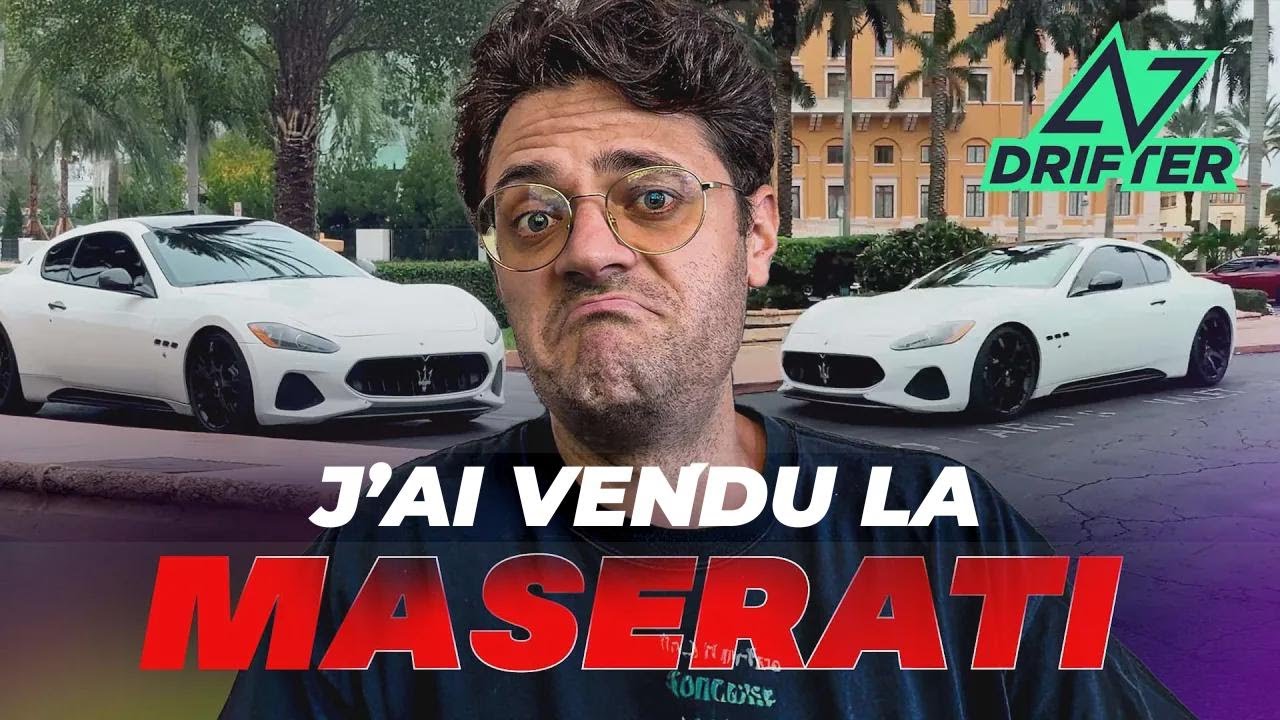 J'ai vendu ma Maserati : découvrez pourquoi !