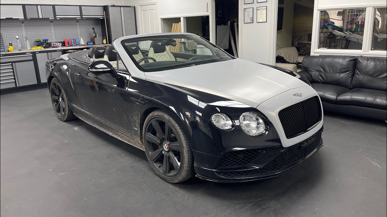 Bentley Brushed Aluminium Wrap