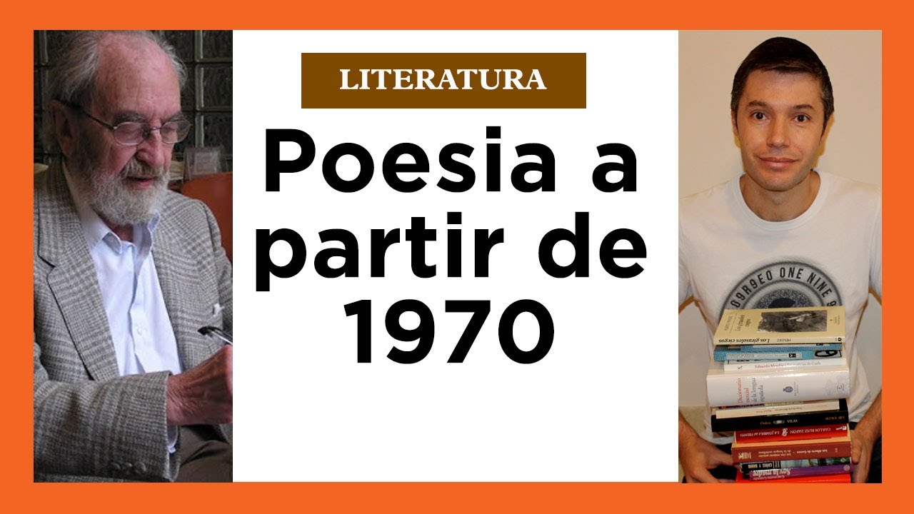 POES&Iacute;A desde los a&ntilde;os 70 hasta hoy | Selectividad Resumen EBAU