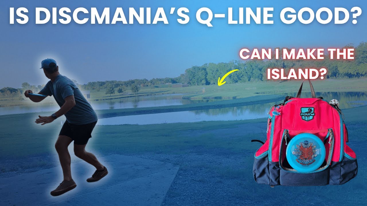 1. Discmania Q-Line DD3 против очень длинного макета! Посмотрим, стоит ли этот диск шумихи вокруг...